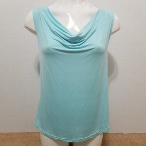 Tangents top XXL NWT sleeveless draped cowl neck tie cutout Maurices VINTAGE Y2K